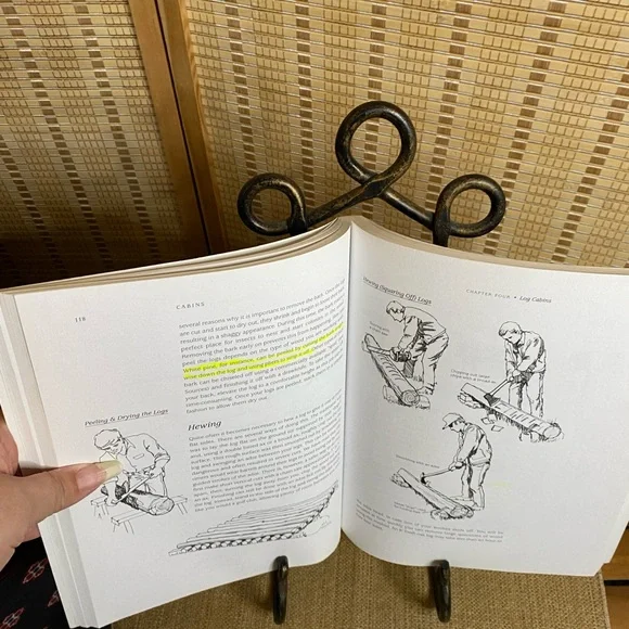 Paperback edition book-log cabin designs - Picture 4 of 9